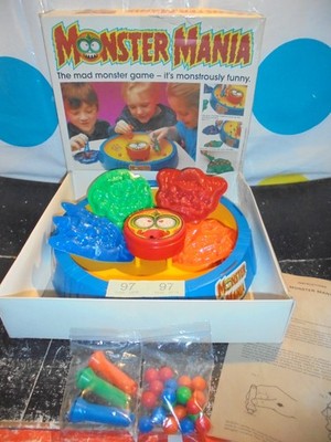 Vintage MONSTER MANIA 1980er - Action GT Electronic Game 1980s - komplett - (G97)