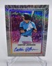 2025 Leaf Vivid Baseball Carter Johnson Marlins Cool Gray Auto 2/3