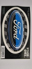 Vintage Nos Chromia Graphics Ford Blue Oval Decal Sticker - 10046 Made In Usa Vintage Nos Chromia Graphics Ford Blue Oval Decal Sticker - 10046 Made In Usa