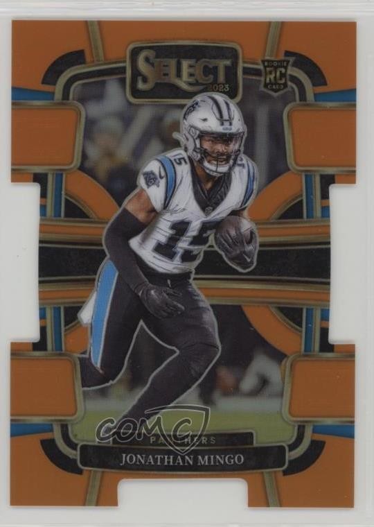 2023 Select Concourse Orange Prizm Die-Cut 105/499 Jonathan Mingo Rookie RC 1e3h