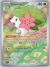 Shaymin 185/182 Illustration Rare SV10: Destined Rivals Pokemon TCG NM on eBay
