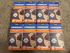 LOT OF 8 COSEQUIN DS MAXIMUM STRENGTH PLUS MSM & HA 60 COUNT Ex date 5-28