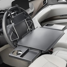 Car Steering Wheel Tray with Phone Holder Food Table for SUVs, Trucks, Vans