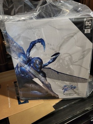 Mcfarlane Toys DC Direct Blue Beetle movie statue
