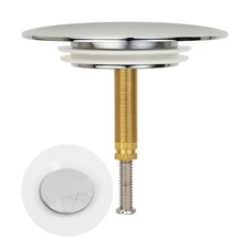 Messingstöpsel Badewanne Abfluss 72mm Ventilkegel Exzenter Ablaufstopfen Stöpsel