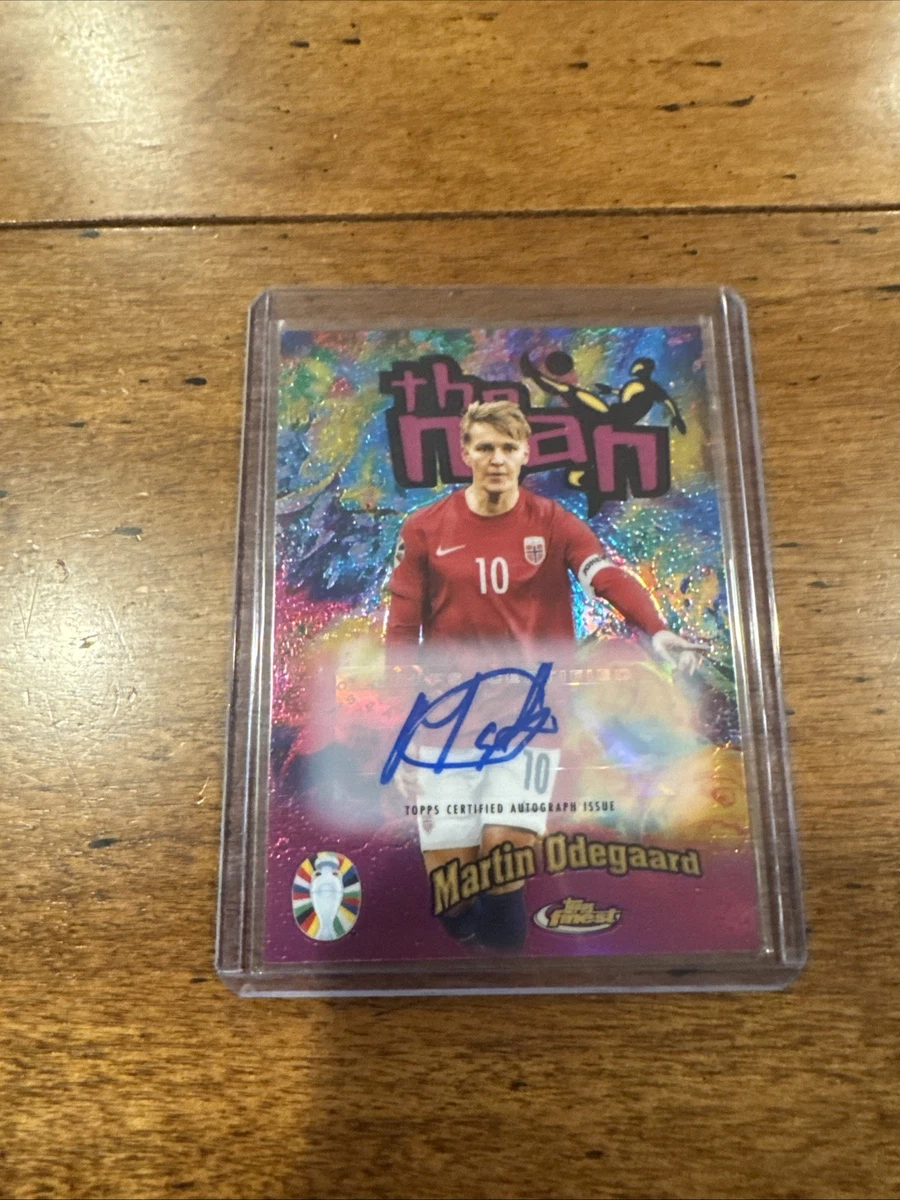 Martin Ødegaard Topps UCC /75 Auto 直筆 Martin Odegaard Trading Cards for sale | eBay