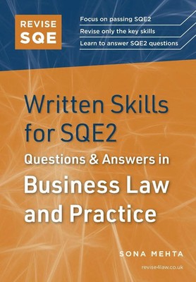 Sona Mehta | Revise SQE Written Skills for SQE2 | Taschenbuch | Englisch (2024)