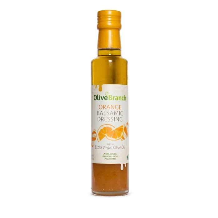 Olive Branch Orange Balsamic Dressing 250ml - Pack of 3 Jars