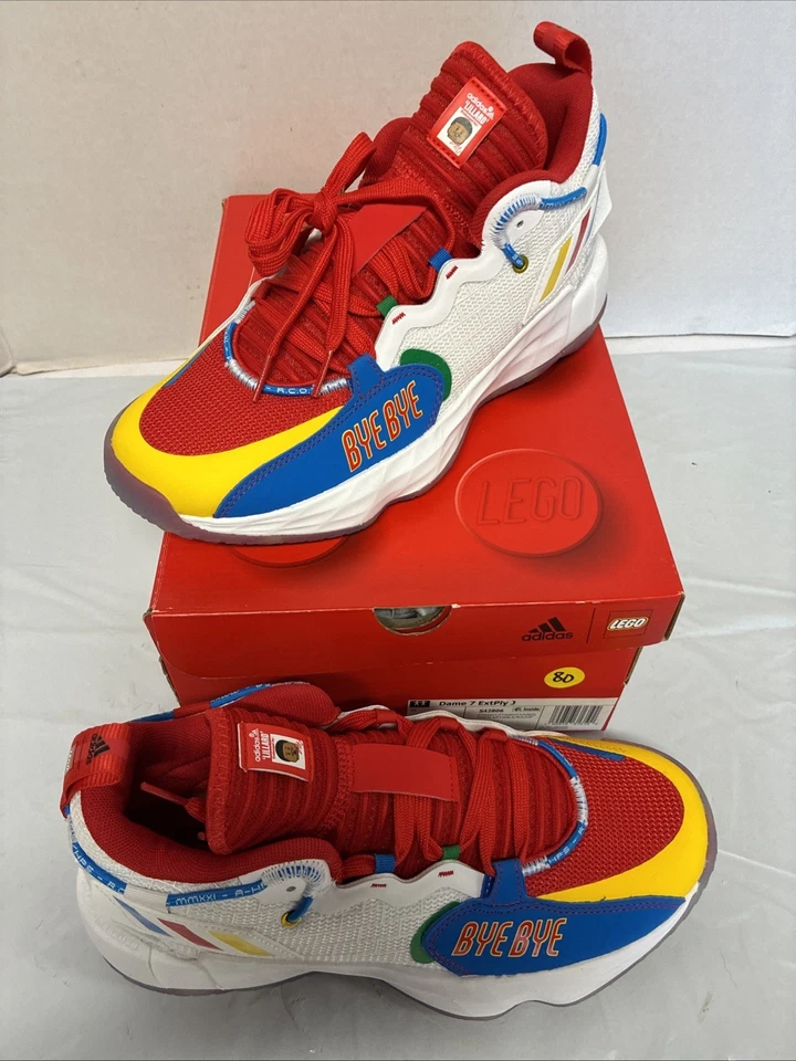 Adidas Dama 7 ExtPly J LEGO Bye Bye Tenis S42806 Juvenil Talla 7 Totalmente Nuevas Foto 2 de 4