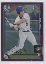 2015 Bowman Draft Chrome Purple Refractor 113/250 Carl Wise #139 0g4