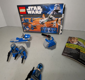 LEGO 7914 Star Wars Mandalorian Battle Pack, 100% Complete w/ Box & Manual