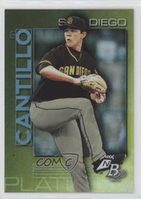 2020 Bowman Platinum Wal-Mart Top Prospects Chartreuse Joey Cantillo #TOP-59 4b9