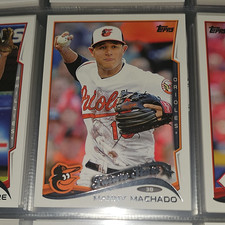 Topps 2013 Manny Machado #24 Baltimore Orioles Rookie Baseball Trading Card. rookie card picture