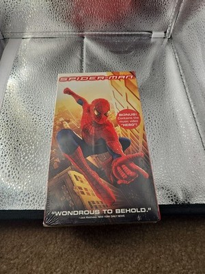 SPIDER-MAN (VHS, 2002) BONUS MUSIC VIDEO ''HERO'' BRAND NEW SEALED!!