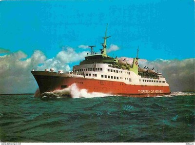 AK - Schiffe - Fähren - Wikinger III Townsend Thoresen - Ein Wikingerauto