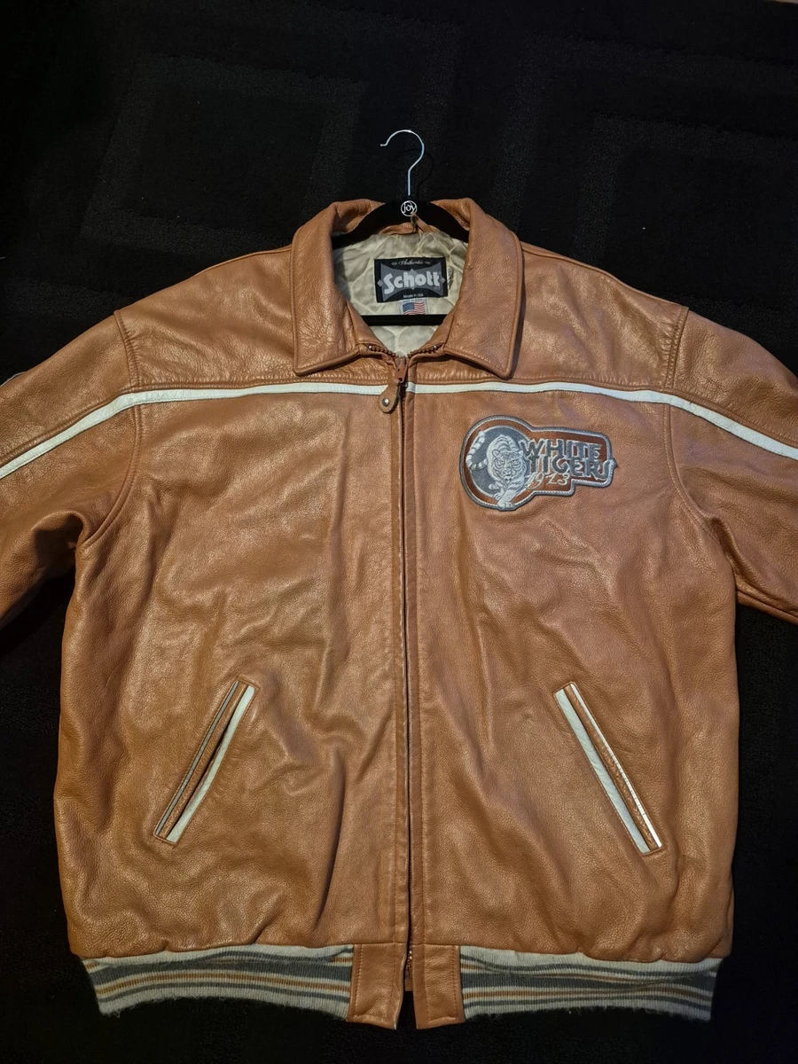 Schott Leather Coats, Jackets & Vests for Men for sale | eBay