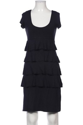 Comma Kleid Damen Dress Damenkleid Gr. 34 Marineblau #3x8m5na