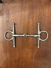 Horse Bit 4-1/2 Inch Full Cheek Snaffle Mouth Stainless Steel Equestrian Bridle