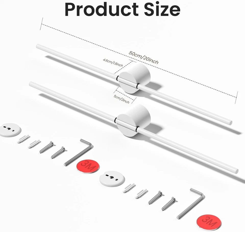 Stainless Steel Towel Rail Rack Holder Wall Mounted Adhesive Bathroom Kitchen UK - Image 3 of 4