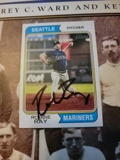 Robbie Ray Signed Autographed Baseball Card All Star HOF 