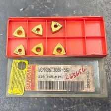 Qty 6 Sandvik WCMX 06T308R-53 WCMX06T308R-53 235 Grade Drill Carbide Inserts