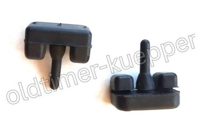 2 Stück Haubengummi für Deutz 06, 06er Serie, 06 Serie, Haubenauflagegummi Deutz