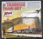 Atlas N Scale Trainmen Set In Box Model Railroad BNSF GP15-1 Locomotive #2100