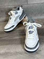 Nike Air Jordan Spizike Low Shoes Sneakers Boys Youth 5Y White Grey FQ3950-102