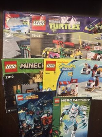 Lot of 50 LEGO Various Manuals Instructions Booklets Lego City Toy Story