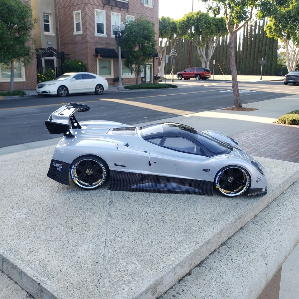 200mm 1/10 Custom Print ZONDA 4Tec-2 RDS HPI DC10 MST TT02 YD2 JDM Body Only - Image 2 of 4