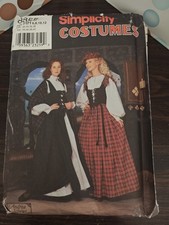 Simplicity Sewing Pattern 8855 Costume Scottish Highlander, W Sz 14-22, Uncut