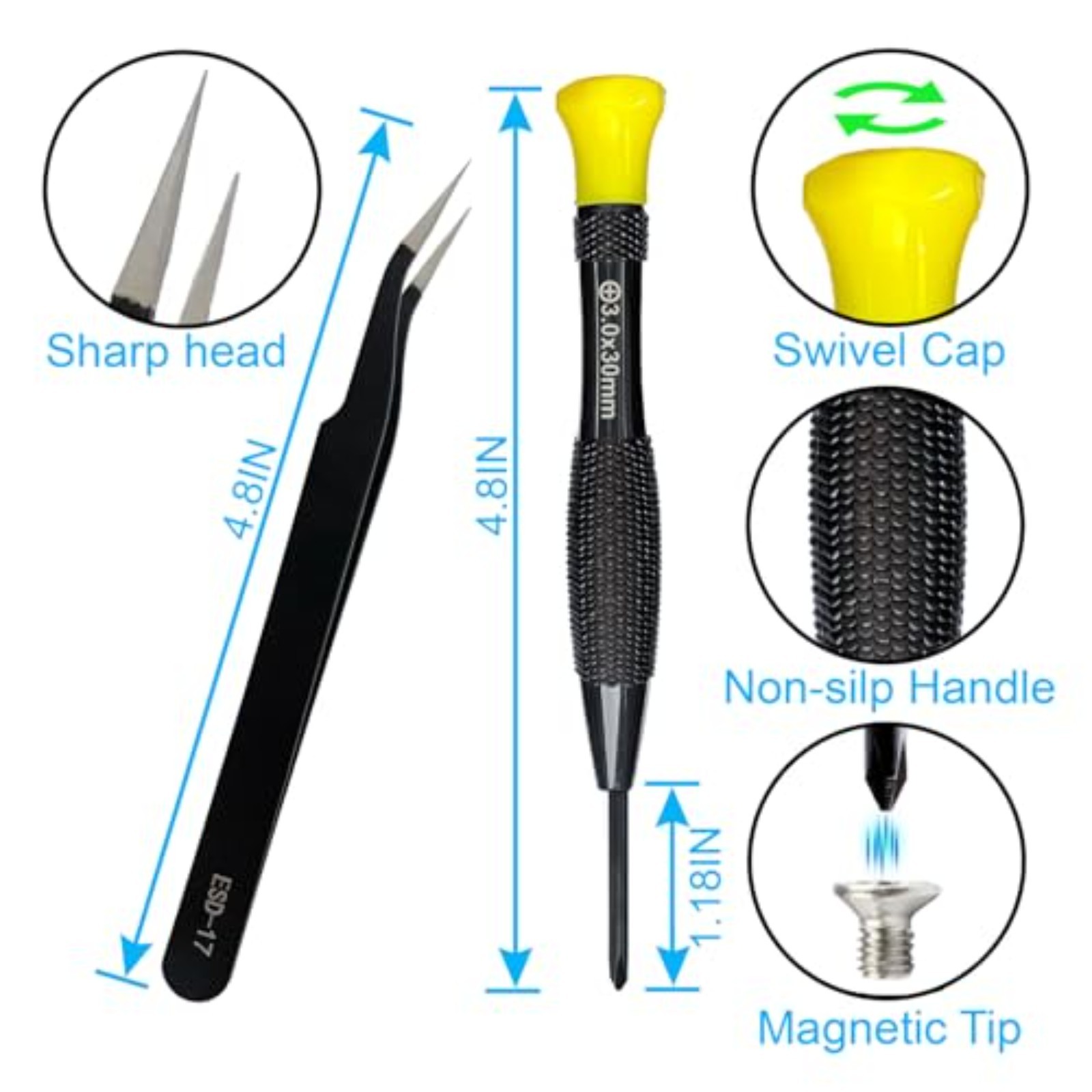 Professional Precision Screwdriver Electronics Repair Tool Kit
