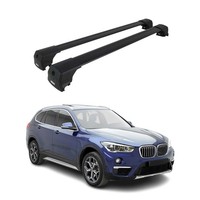 DachträGer GepäCkträGer FüR BMW X1 F48 2015-2022 ABE GrundträGer Alu Schwarz