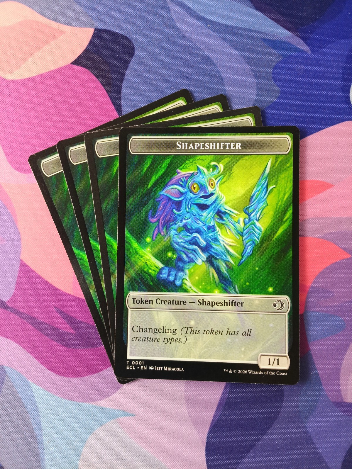 Shapeshifter Token x 4 | *% Off 2+ | Lorwyn Eclipsed | NM | MTG