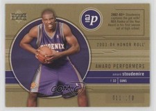 2003-04 Honor Roll Award Performers Gold 11/100 Amare Stoudemire Amar'e #AP6 3c7