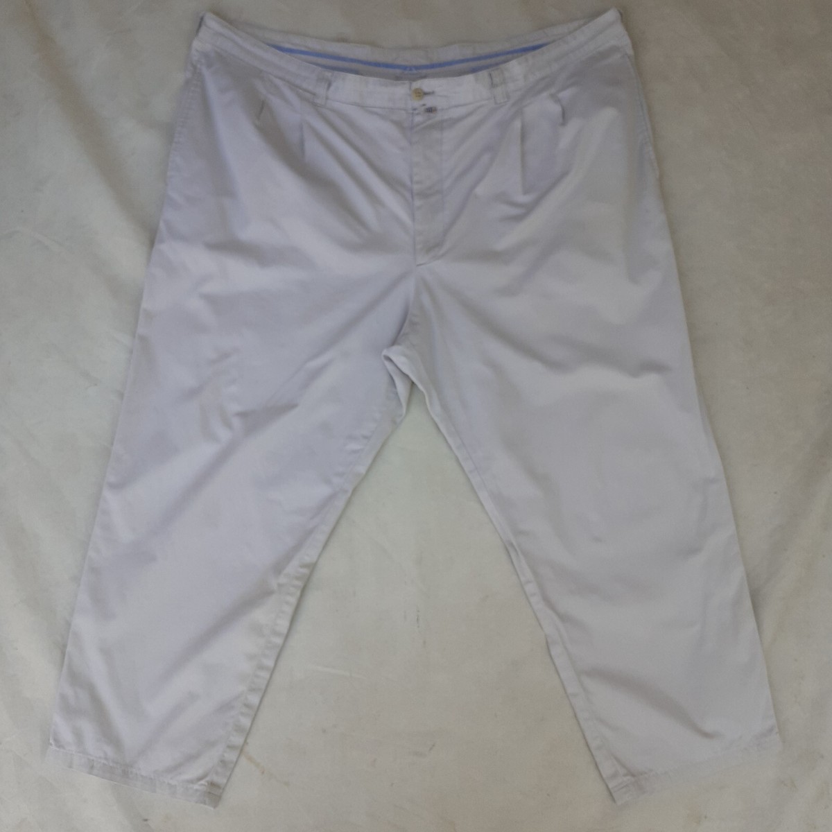 Burberry London Chino Pants Men's EU 60 Off White Nova Check Burberry London Chino Pants Men's EU 60 Off White Nova Check