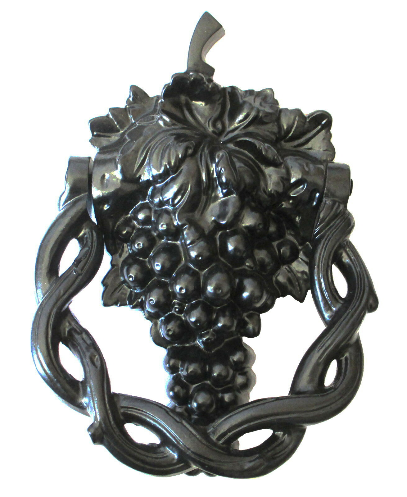 Black Cast Iron Door Knocker Antique Rustic Country Contemporary Door