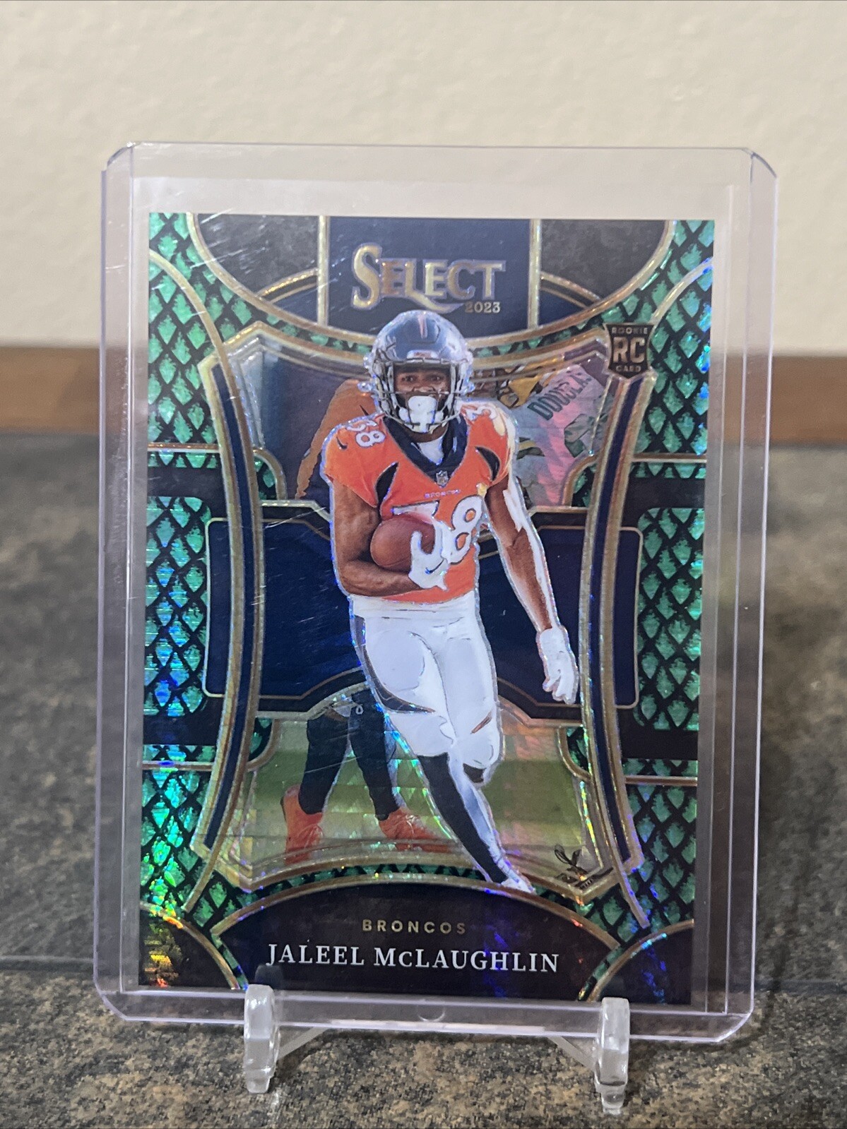 2023 Select Jaleel McLaughlin Dragon Scale Prizms RC Concourse #/70 #32
