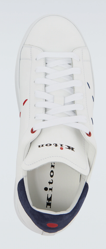 KITON Top-Stitched Leather Ciro Paone Sneakers Runners Schuhe Shoes Trainers 45 - Bild 22 von 22