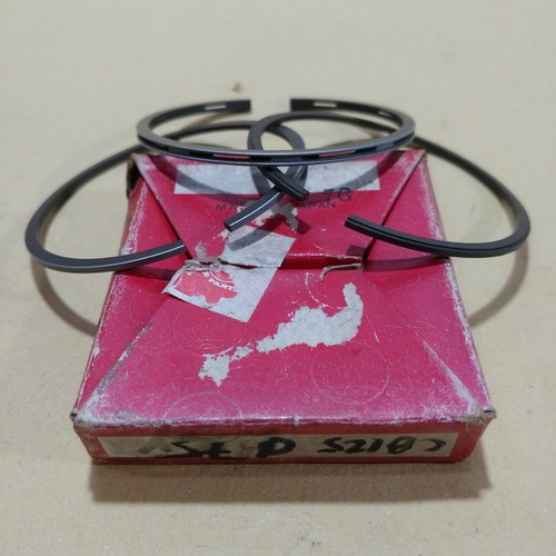 Honda CB125 CL125 SL125 TL125 Piston Ring Set 13041-330-005 OS 0.75 56.75 Mm - Picture 3 of 3