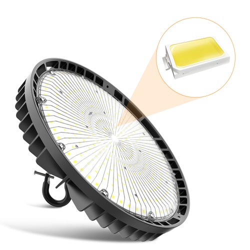 2Pack 200W LED High Bay Light Dimmable Industrial Workshop Lamp 30000lm 5000K - Picture 7 of 18