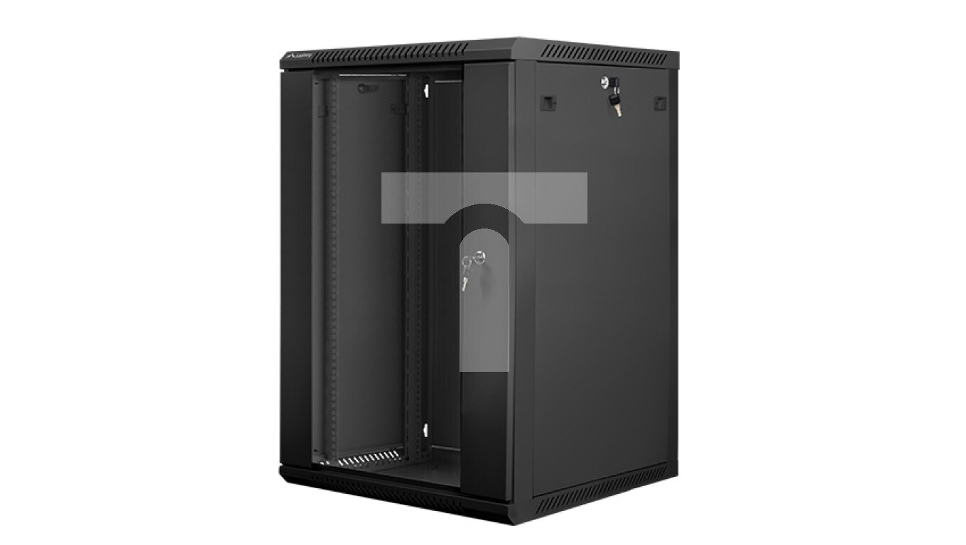 Hanging server cabinet 19 18U 600x600 black LANBERG /to be assembled/ WF0 /T2UK