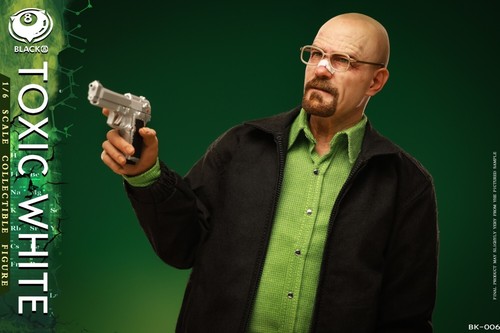 En stock Nueva figura de acción coleccionable negra 8 juguetes BK-006 1/6 Toxic Mr.White - Imagen 7 de 20