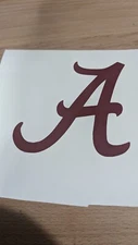 Alabama Crimson Tide vinyl decal