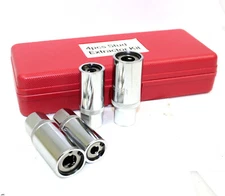 4pcs Socket Stud Screw Extractor Remover Installer 6, 8,10,12mm w/Roller Bearing