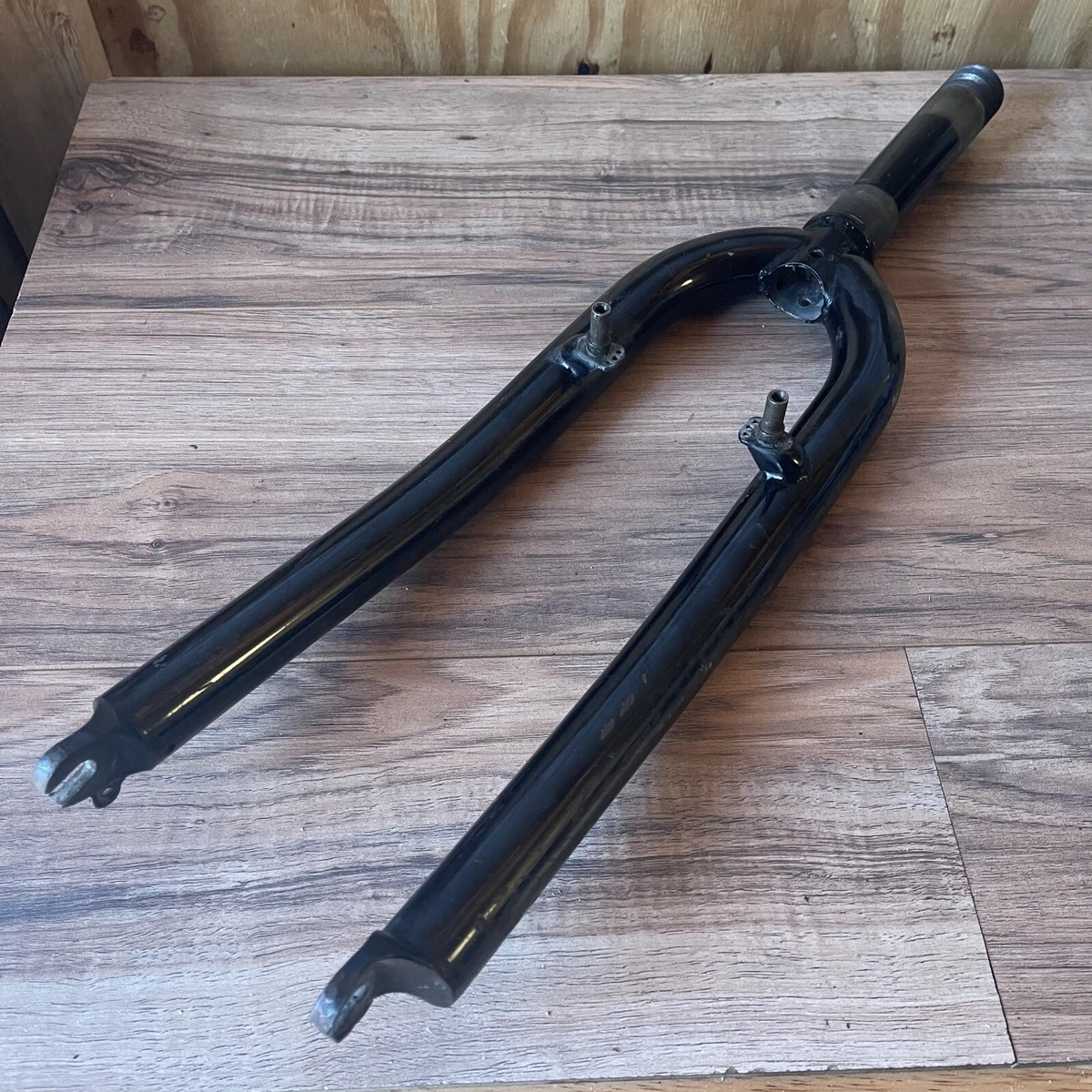 Rare 1 1 4 Oversize Evolution MTB Rigid Fork 26 Threaded 155mm