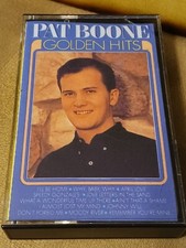 Rare PAT BOONE Golden Hits Cassette Tape country gospel vocal jazz Tested