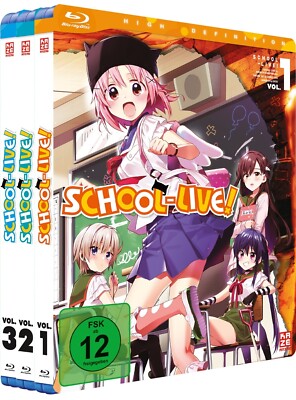 School-Live! - Gesamtausgabe - Bundle Vol.1-3 - Blu-Ray - NEU