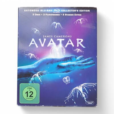 James Camerons Avatar [Extended Collector's Edition, 3 Blu-rays] im Schuber