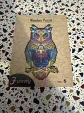 Unidragon Wooden Jigsaw Puzzles "Majestic Wolf" Wooden Puzzles Adults - S New